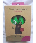 Box of 240 Eco-Friendly Single Use PET POOP BAGS Diaper, Trash, Dog Bags - €7,58 EUR