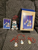Hallmark Sweet Tooth Treats Ornament Set - Polar Bear Cookie Jar #1 Series - £11.07 GBP
