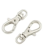 Fujiyuan 15 pcs Swivel Lobster Clasps Metal Findings Clips Snap lanyard ... - $6.36 CAD