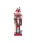 Kurt Adler 10-Inch Hollywood Black Nutcracker with Santa Hat - £54.12 GBP