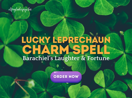 Lucky Leprechaun Charm Spell | Barachiel’s Laughter and Fortune - £154.62 GBP+