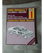Haynes AMC Renault Alliance &amp; Encore 1983 Thru 1987 All Models Automotiv... - £10.89 GBP