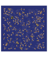 Printed Image Honey Bees Bandanna 22&quot; x 22&quot; Glow In The Dark Nature Facts - $16.18 CAD
