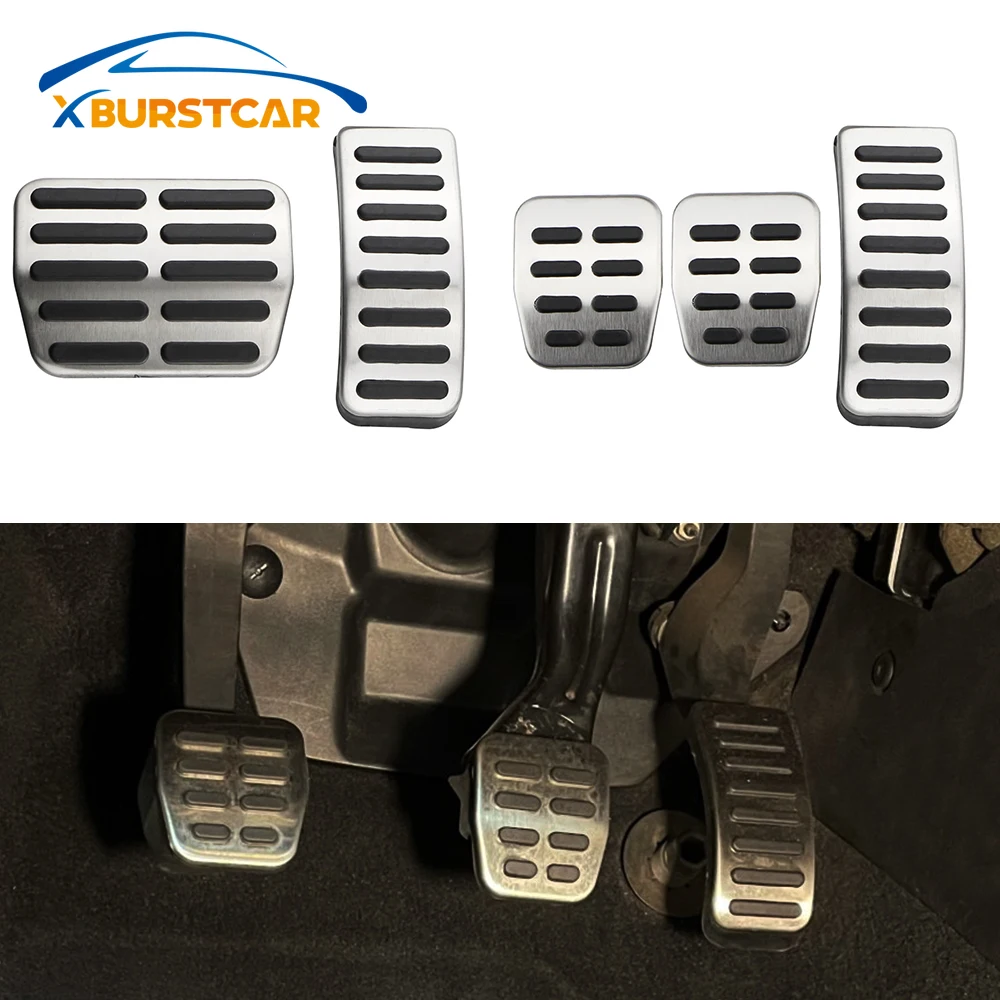 Ar auto pedals accessories for vw bora golf mk3 mk4 vento lupo polo stainless steel car thumb200