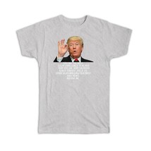 Sign Language Teacher Funny Trump : Gift T-Shirt Best Birthday Christmas Jobs - £19.65 GBP