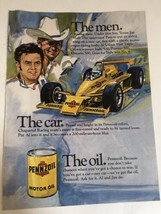 vintage Pennzoil Motor Oil Print Ad  Advertisement 1979 pa1 - £7.11 GBP