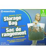 10 gallon XXL Clear Plastic STORAGE Bag w Handle Heavy Duty 24&quot; x 20&quot; Es... - $384.15 MXN
