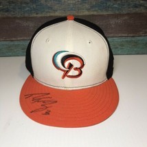 Ryan Flaherty signed Bowie Baysox hat Game Used? Baltimore Orioles MILB - $99.99