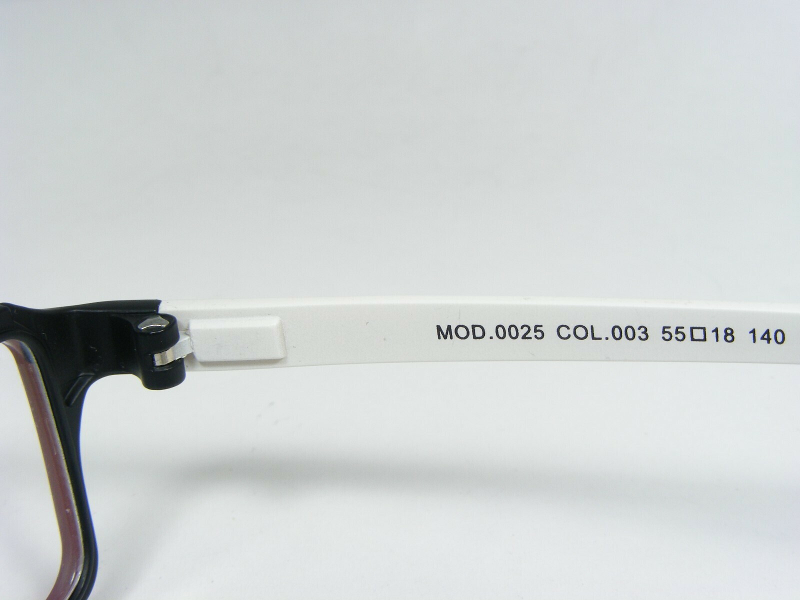 Flex Mod 0025 003 Noir Mat/Blanc Lunettes Monture 55-18-140mm Allemagne Item image 10