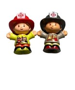 Fisher Price Little People Fireman Fire Girl and Boy  - £7.10 GBP