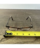 Bausch &amp; Lomb 4 1/4 - 5 1/2 Eyeglass Frame Eyeglasses Vintage Brown - £29.18 GBP