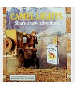 1987 Rugged Man at Jeep in Mountains - Camel Lights - Original 1987 Vtg ... - $14.83