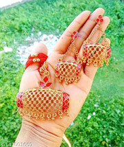 assamese traditional jewellery Indian Kundan Jewelry junbiri Nepal Pahad... - $23.16