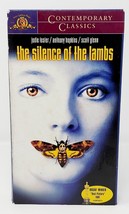 The Silence of the Lambs (VHS, 1991) Thriller Anthony Hopkins Jodie Foster VTG - £2.57 GBP