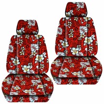 Front set car seat covers fits 1998-2020 Subaru Forester   hawaill red flower - £57.93 GBP