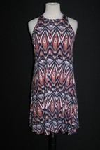 Anthropologie Braeve Women&#39;s Black Orange Aztec Print Tank Dress Size Sm... - £17.72 GBP