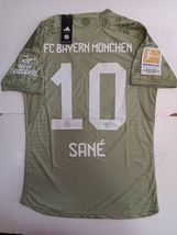 Leroy Sane #10 FC Bayern Munich Oktoberfest Match Slim Soccer Jersey 2023-2024 - £79.93 GBP
