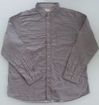 Sonoma Men&#39;s Long Sleeve Double Sided Cotton Shirt Size XL - $15.00