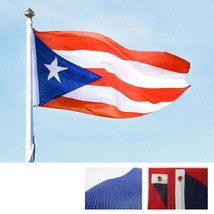 Puerto Rico Flag 2&#39;x3&#39; Banner Country Brass Grommets High Quality Heavy ... - £10.33 GBP