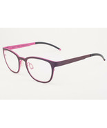 Orgreen EMMANUELLE 624 Matte Mahogany / Matte Fuchsia Eyeglasses 50mm - $266.73 CAD