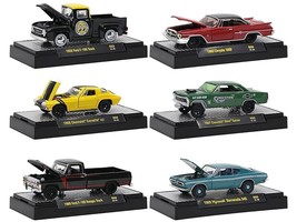 &quot;Detroit Muscle&quot; Set of 6 Cars IN DISPLAY CASES Release 60 Limited Edition to 8 - £61.31 GBP