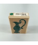 Greek Vessel A2212D Rubber Stampede Stamp Pitcher Handled Vase 2.5&quot; x 1.... - $15.83