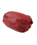 Vintage 1980 Make-Up Bag Leather I Magnin Made in Italy - $29.99
