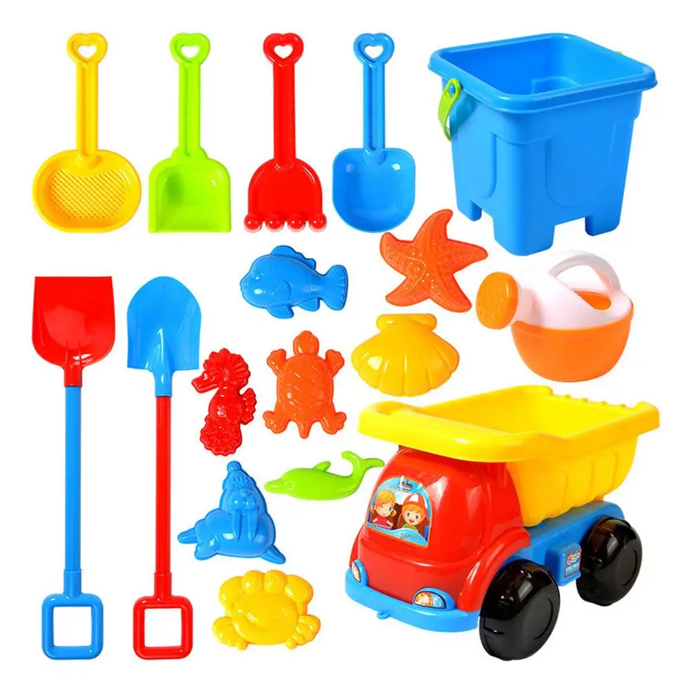2021 New Baby Beach Game Toy Children Sandbox Toys Silicone Soft Sand Beach Set - £17.56 GBP+