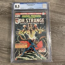 Marvel Premiere Dr Strange #14 VF+ Marvel CGC 8.5 Marvel Universe Recreated - £38.12 GBP