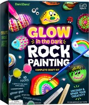 Kids Rock Painting Kit Glow in The Dark Arts Crafts Easter Gifts for Boys and Gi - $35.10