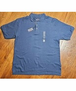 Robert Graham R &amp; G London New York Mens Polo Shirt Extra Large Blue New - $57.20 CAD