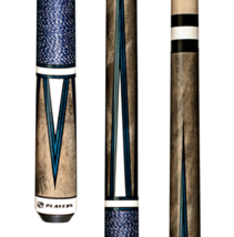 Players 4 Point White Cue With Blue Double Pressed Irish Linen Wrap C-810 New! - £101.04 GBP