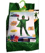 PJ Masks Gekko 4 Piece Toddler Costume 3T 4T New Dress Up Disguise Super... - £13.09 GBP