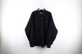 Vtg Cabelas Mens XL Distressed Heavyweight Polartec Fleece Shirt Jacket ... - £50.44 GBP