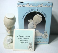 Precious Moments Figurine PM-841 Gods Ray of Mercy 1984 Members Only - £7.46 GBP