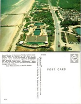 One(1) Florida Marineland Aerial View Atlantic Ocean Beach Porpoise VTG Postcard - £7.51 GBP