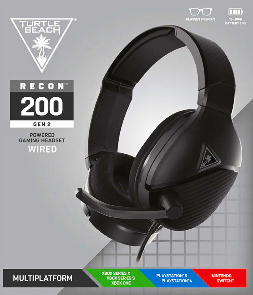 Turtle Beach Recon 200 Wired Gaming Headset for Nintendo. Xbox Switch - $50.00