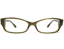 Paul Smith Eyeglasses Frames PS-410 OTGT Brown Green Horn Cat Eye 51-16-135 - £84.62 GBP