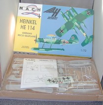 Mach 2 Heinkel HE 114 German Reco Seaplane 1/72 - £30.91 GBP