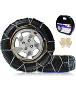 Snow-Chains Auto Fixing 1 Min Quick Fit Easy Installation Tire-Chains, P... - $272.63 CAD