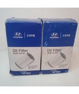 Hyundai Mobis Service Kit Oil Filter 26320-3CAA0 (Set Of 2 Filters) - £13.22 GBP