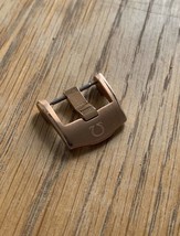 18mm Rose gold brushed pin Buckle for omega - £25.03 GBP