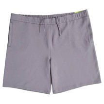 All In Motion Men&#39;s French Terry Easy Long Shorts Lilac Purple XXL 46&quot; - £12.03 GBP