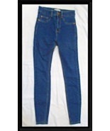 Denim Co. Primark Cares Size 4 Skinny Jeans Dark Wash 28&quot; x 27&quot; - $236.76 MXN