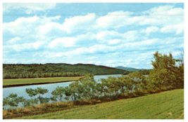 View of Connecticut River near Claremont New Hampshire Postcard - £18.68 GBP