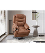 Electric Power Lift Recliner Chair with 1 Motor, Massage and Heat for Elderly - £443.32 GBP