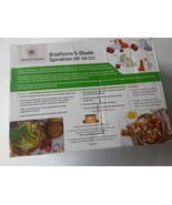 Vegetable Spiral Slicer Heavy Duty Veggie Pasta Spaghetti Maker Stainles... - $43.07 CAD