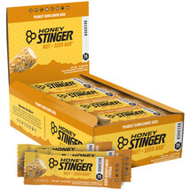 Honey Stinger Nut + Seed Bar 12 Pack [Peanut &amp; Sunflower Seed] Protein 1... - $35.25