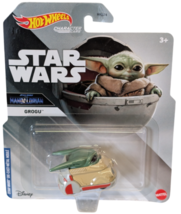 Star Wars Hot Wheels Character Carss The Mandalorian Grogu Diecast Car New - £5.55 GBP