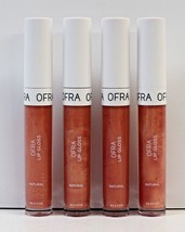 4x OFRA COSMETICS Natural Lip Gloss 6g/0.21oz each Brand NEW - £11.78 GBP